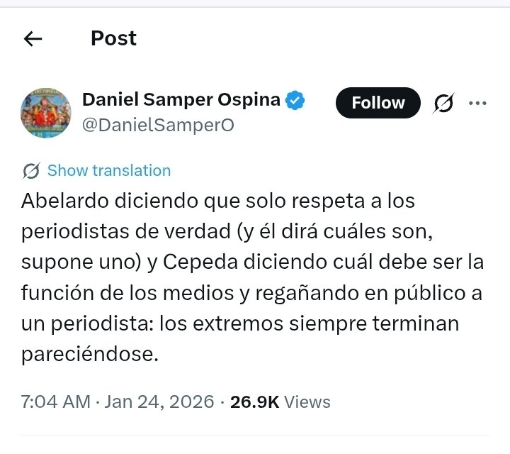 Este tipo es increíble. De verdad.