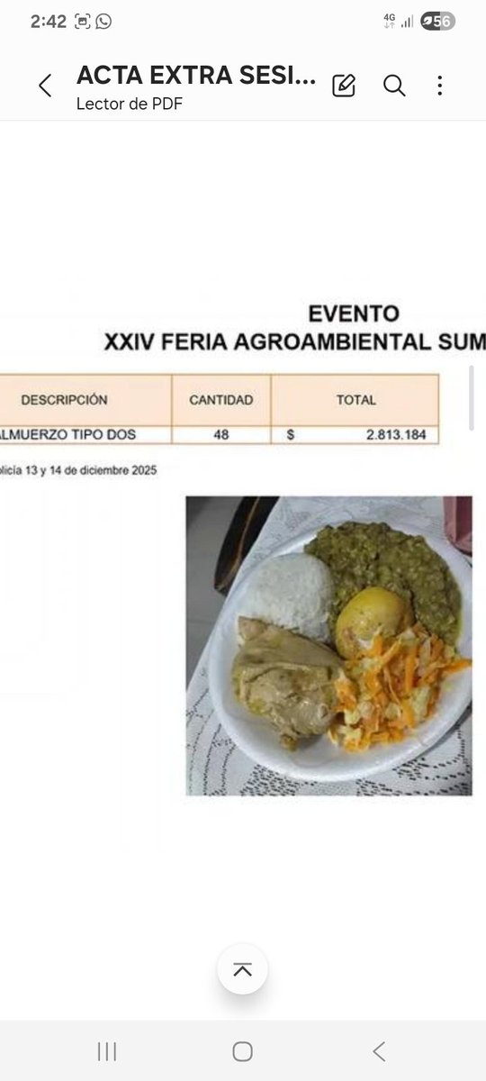 sandra_chindoy's tweet photo. 🔴 ESCANDOLOSO: La Alcaldía de @CarlosFGalan PAGA REFRIGERIOS de $10.000 A $250.000. Miren cómo se roban la plata de los BOGOTANOS: 👇
PASACALLES de $100 mil a  $1.240.000
Almuerzos corrientes a 58.000 Juguetes de $40.000 a $300.000
Pendones con soporte de $ 200 mil a $3.500.000👇 esto en el contrato CPS 605 de 2025 del FDLS. Espere más sobre esta investigacion.