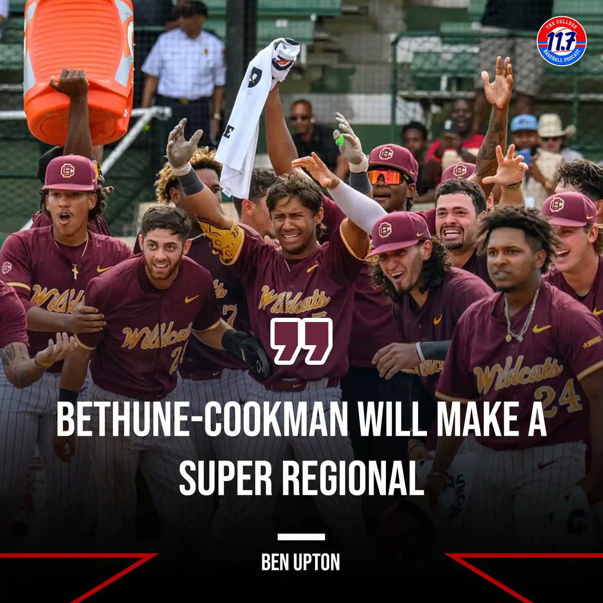 11Point7 College Baseball tweet media