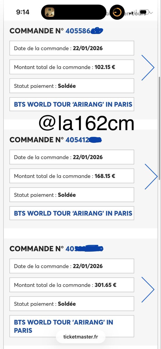 la162cm's tweet photo. @y00ngipurrs Yup! Here it is along my other tickets for Day 1 and 2 https://t.co/S2gQF2wFTg