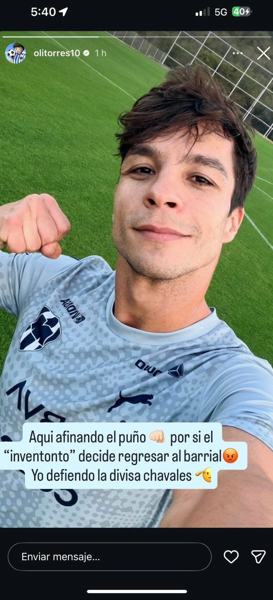 elfifas_'s tweet image. Oliver Torres defendiendo la divisa #crack