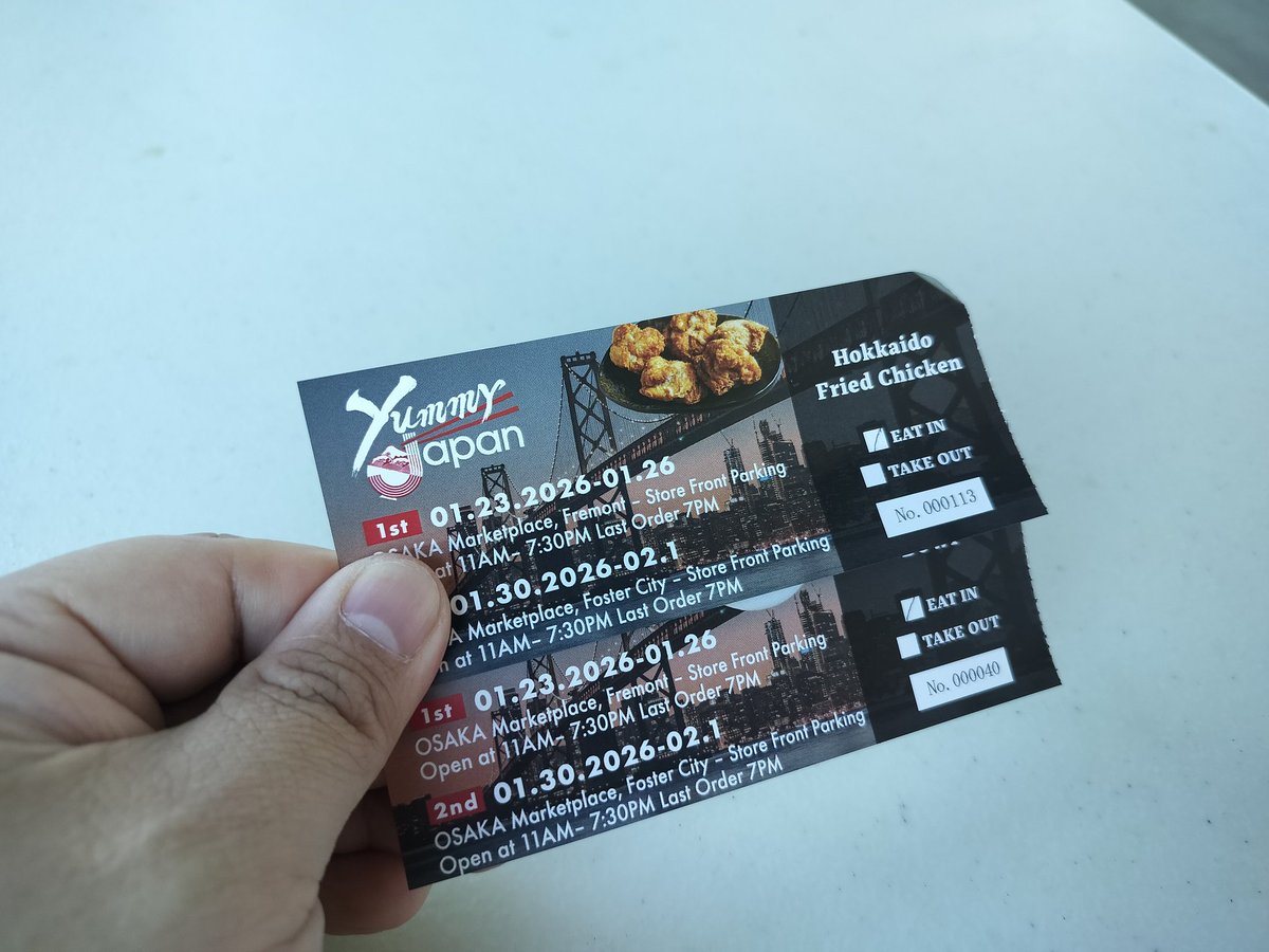 Food event over at osakamart