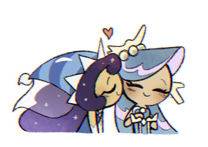 HeyHeyNiki's tweet image. Kisses 😚 

Some pairs that I like 💛🍪

#mintcocoa #seamoon #princessknight #espresseleine