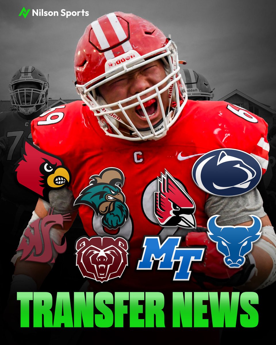 Cornell All-Ivy League C Kevin Ma (<a href="/Kevin_Ma1000/">Kevin Ma</a>) is generating heavy FBS interest since entering the transfer portal with top looks from the schools below.

The 6-foot-2, 300-pound center has just 1 sack allowed in his last 1300 snaps.

Penn State
Louisville
Washington State