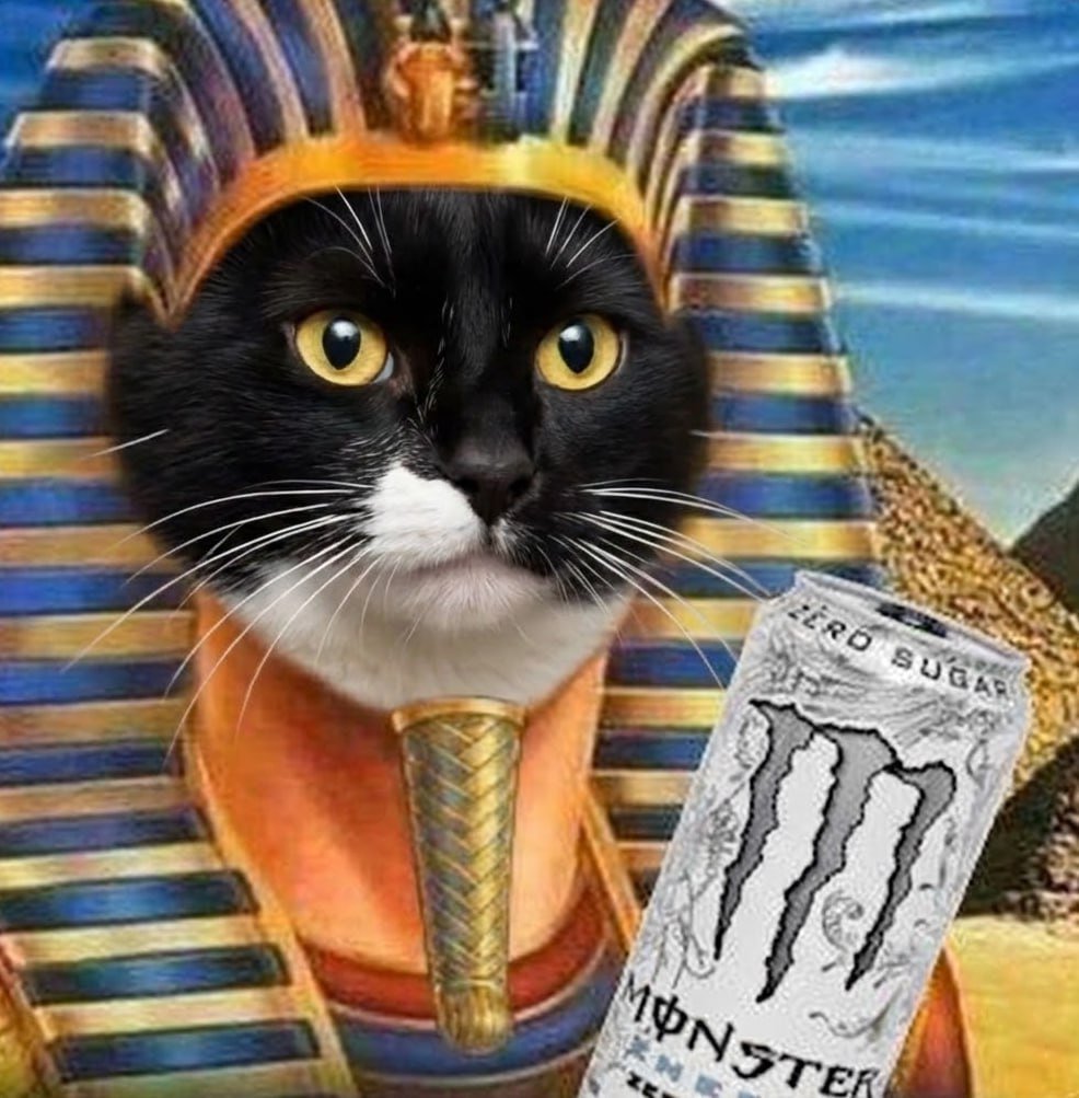 hyperborecat's tweet image. the Pharaoh tells you to ascend