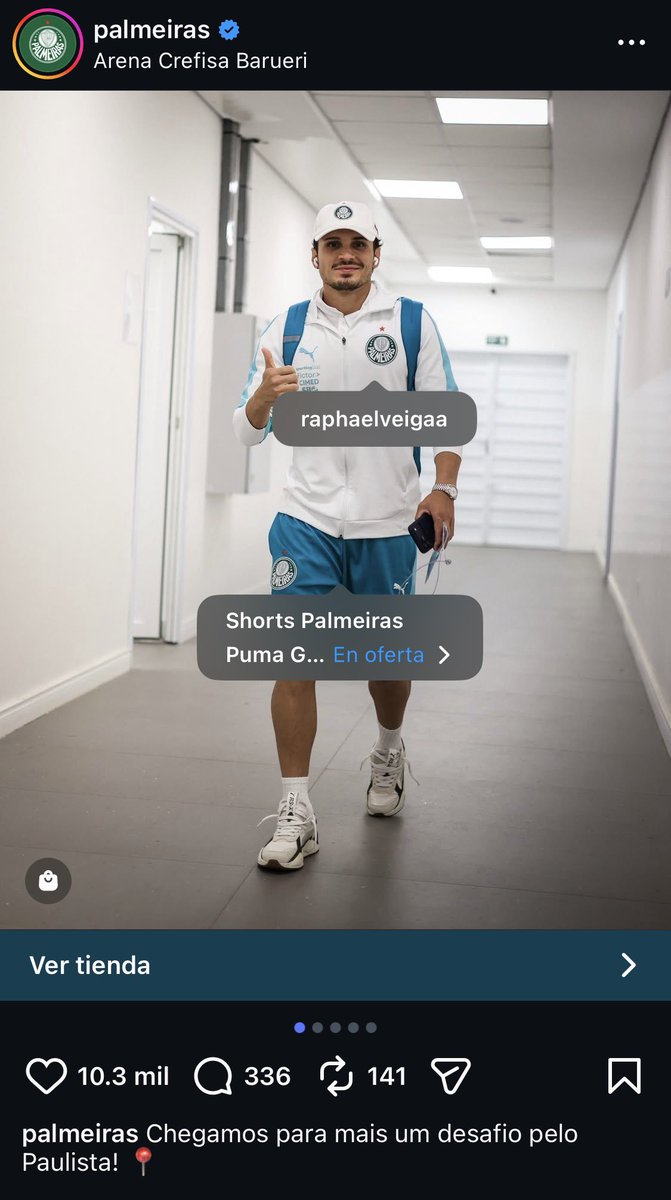 ElJefeAguila's tweet image. La foto que acaba de publicar el Palmeiras en Instagram.

Raphael Veiga llegando al estadio del Palmeiras para enfrentar hoy al Saõ Paulo.