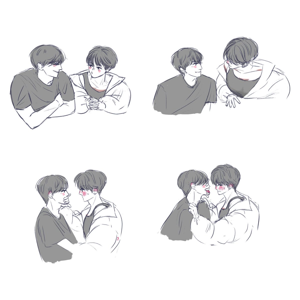 two best friends in a room 
they might...  

#젠잼 #nomin