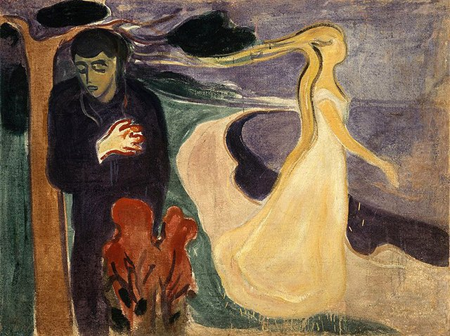 Edvard Munch, Ayrılık (1896)