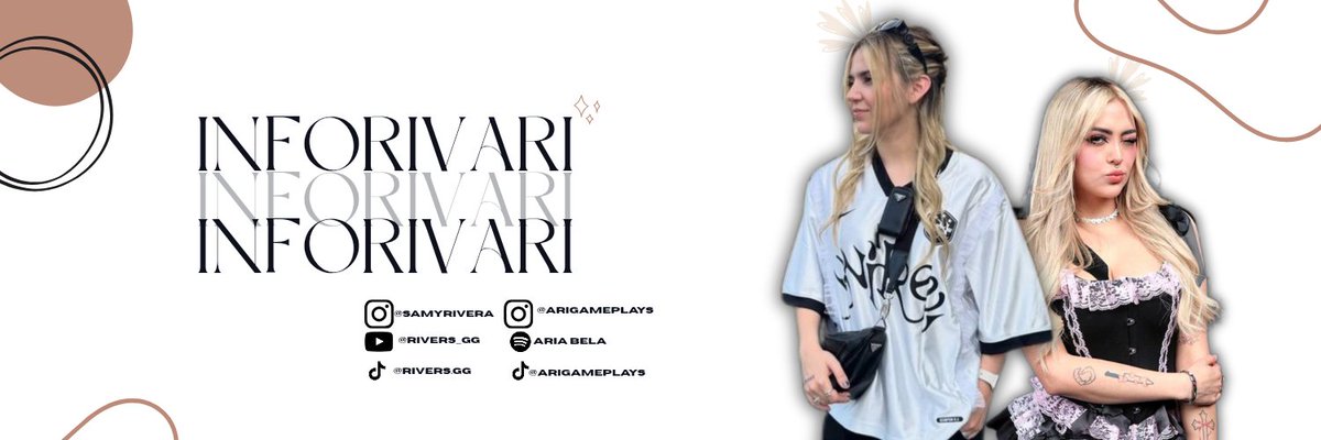 Inforivari's tweet image. ── Bienvenidos a esta cuenta, la creamos para subir contenido de rivari, esperamos que sea de su agrado y la apoyen mucho.🫶🏻

¡Recuerden dar repost y seguirnos para que te enteres de todo🤭🤍!