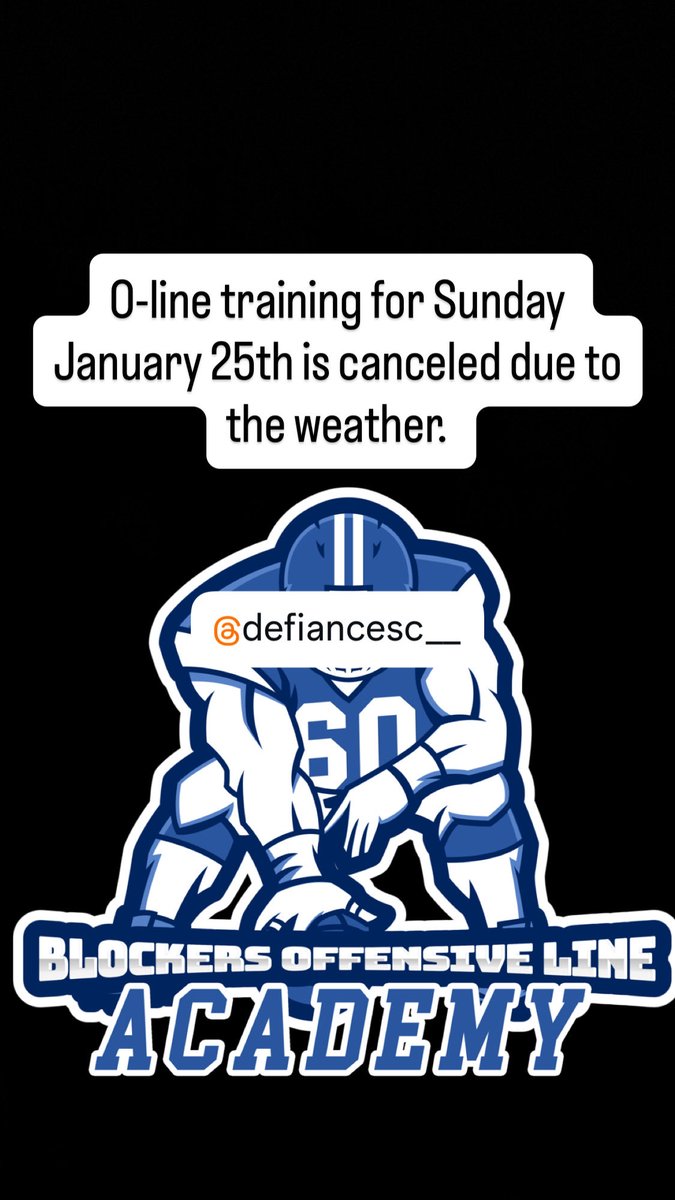 Blockers O-Line Acad tweet media
