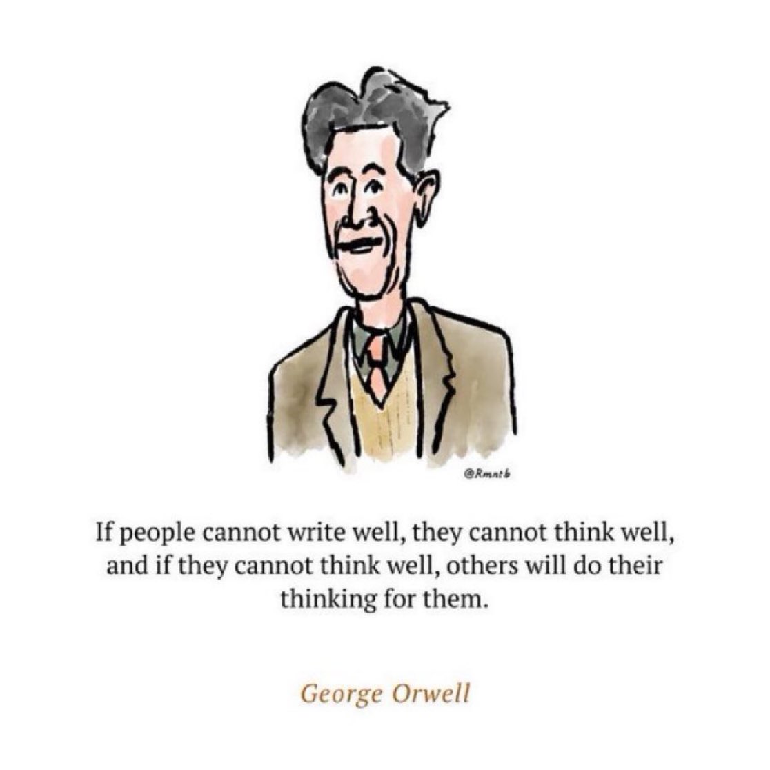 When you stop writing, you start to outsource your thinking.