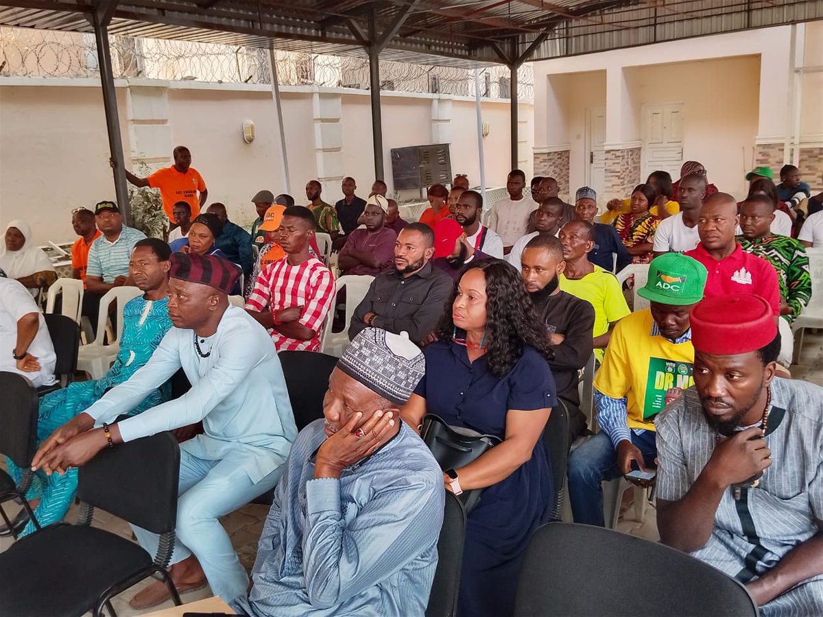I had the pleasure and honour of attending my first ward meeting and it was really gratifying seeing how many people are now becoming interested in partisan politics.

ADC
Arise And Shine
Nigeria Must Work In Our Lifetime by the grace of God