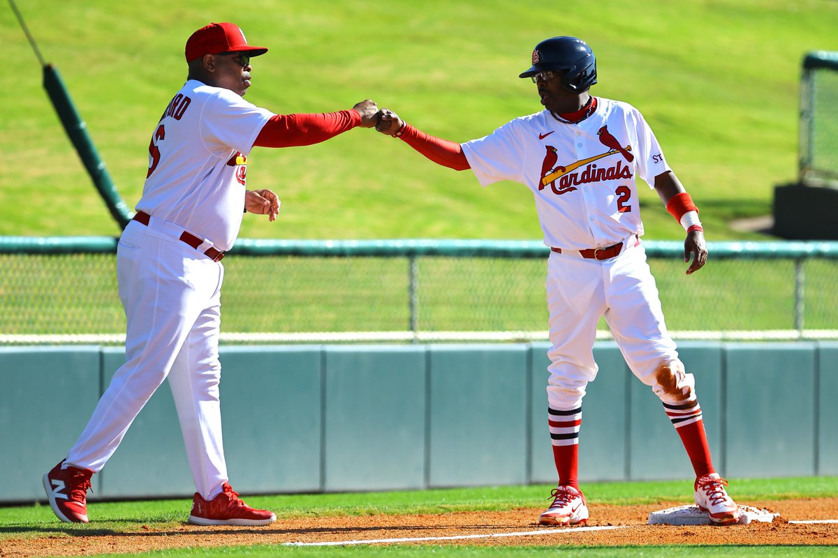 Smiles and action everywhere during the first day of games at Cardinals Fantasy Camp in Orlando!