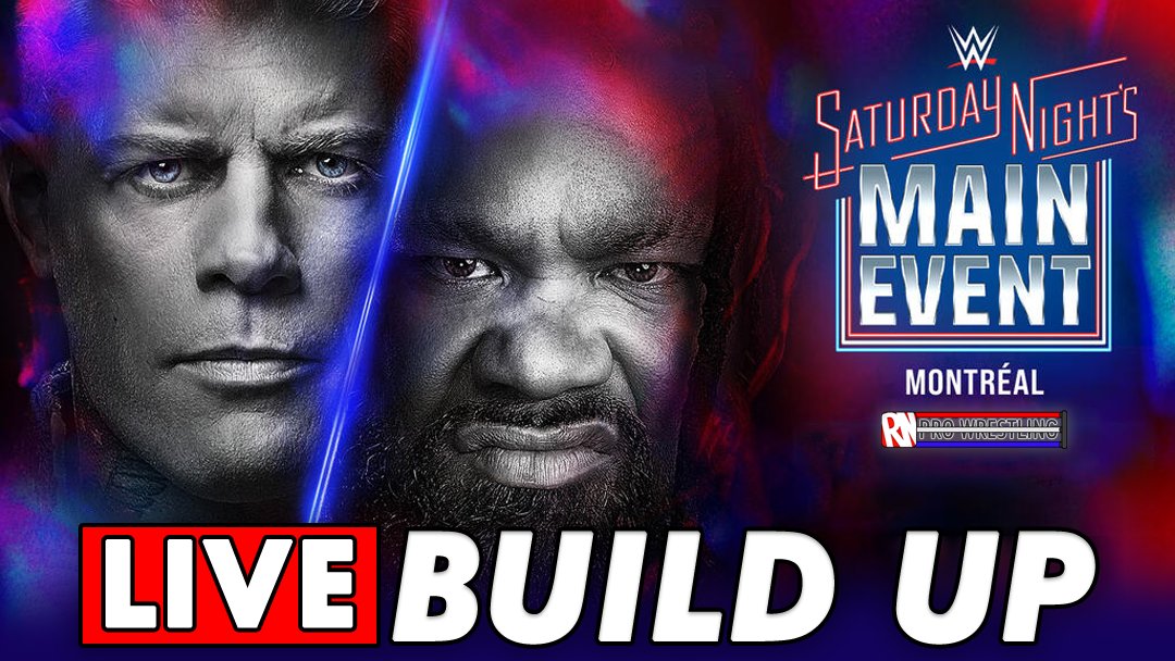 🔴 FROM 10PM GMT (2PM PT/5PM ET)

Join our Saturday Night's Main Event Build Up show taking you all the way up to the start of #WWESNME 

🔹 Full match card preview
🔹 LIVE last min predictions
🔹 WWE Countdown watchalong
🔹 Latest #SNME rumours 
➕more
🎥 youtube.com/live/xeK5MKbYz…