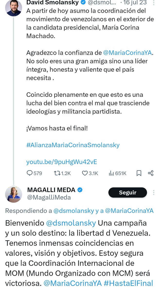 AnateresalaO's tweet image. Para los que dicen que el ladrón de @DSMOLANSKY no es parte del equipo de @MariaCorinaYA. Chupense esa mandarina.
@_RoqueCastro @AlexaGomezDos @AnaMercedesDiaz @cuquirobollo_24 @DrWilfredoBello @eduardomenoni @GhittelmanG @gracielarequena @WikyHatillo