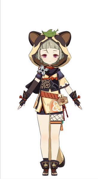 devilypop's tweet image. Sara, Sayu, Thoma, Yoimiya