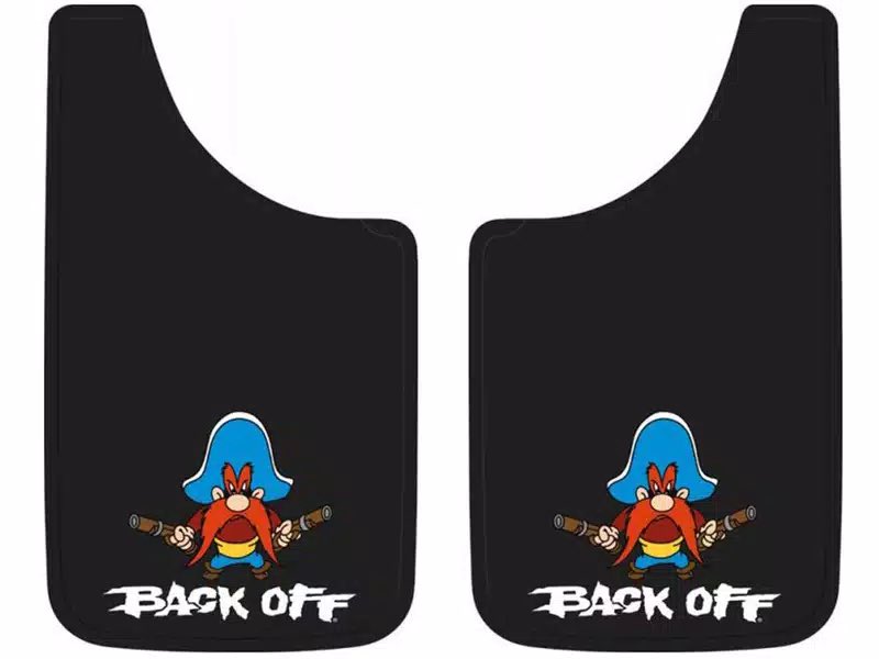 CardboardHistry's tweet image. Not sure how many remember Glenn Hubbard being called #YosemiteSam…or the #BackOff mud flaps of my youth!😂🤷‍♂️