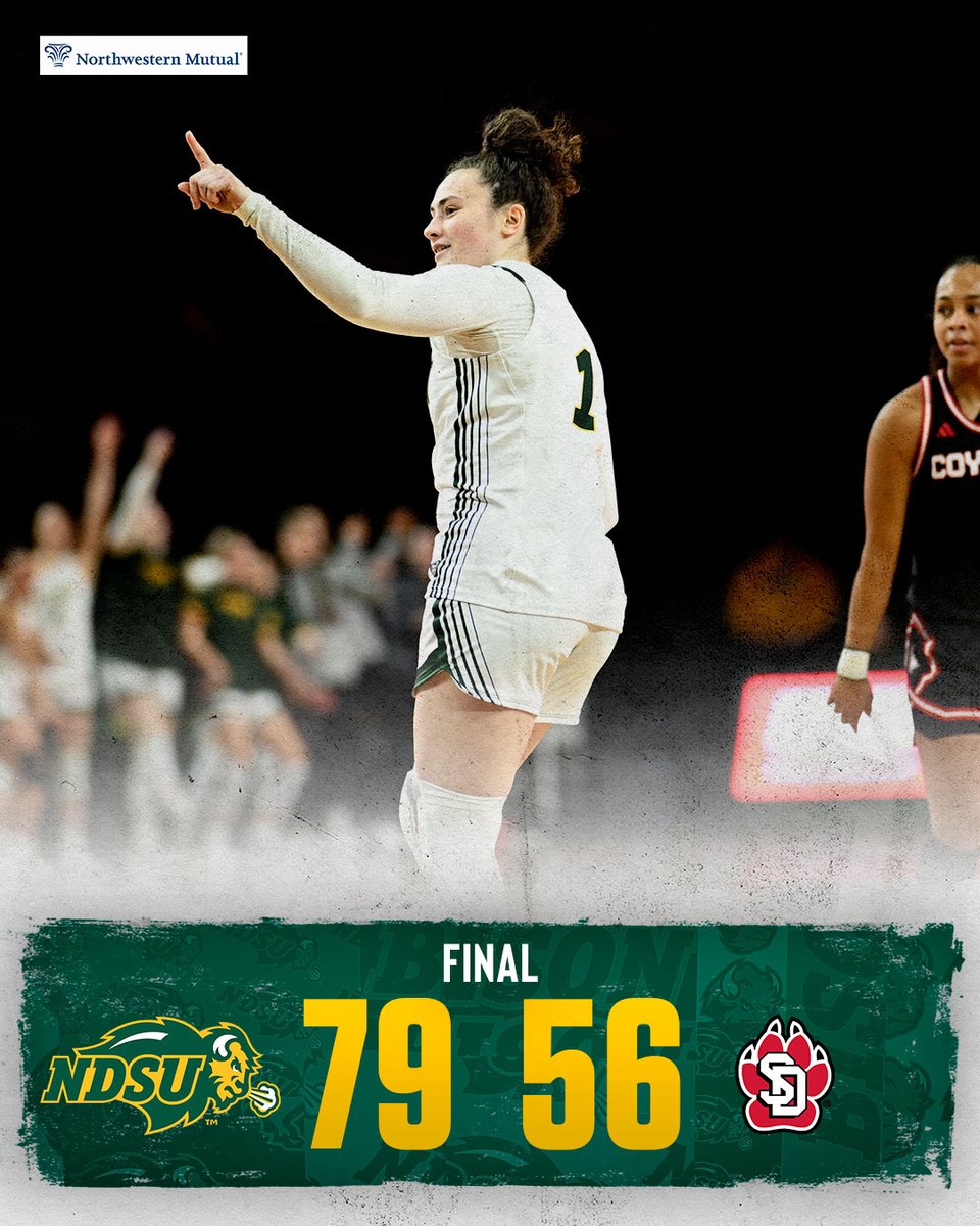 NDSU Women's Basketball tweet media