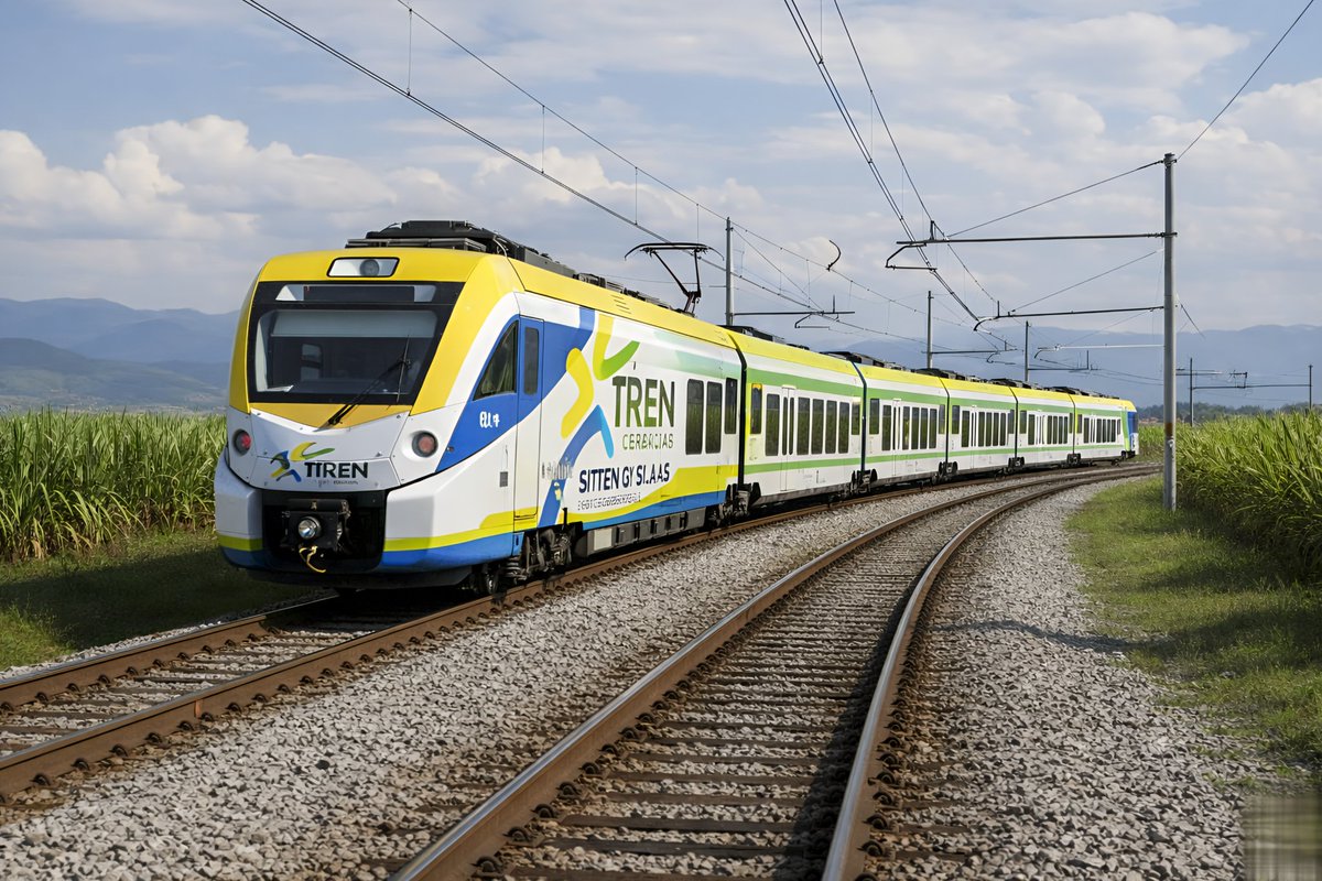 OSEDVEGOZ's tweet image. El Civity/Intercity es un tipo de tren regional de piso bajo, fabricado por CAF, flexible y se adapta a los requerimientos y necesidades propios de cada proyecto ferroviario.

El modelo perfecto para el proyectado #TrenDeCercanias del Valle del Cauca.

#CAF #Civity #SITREN #TCV