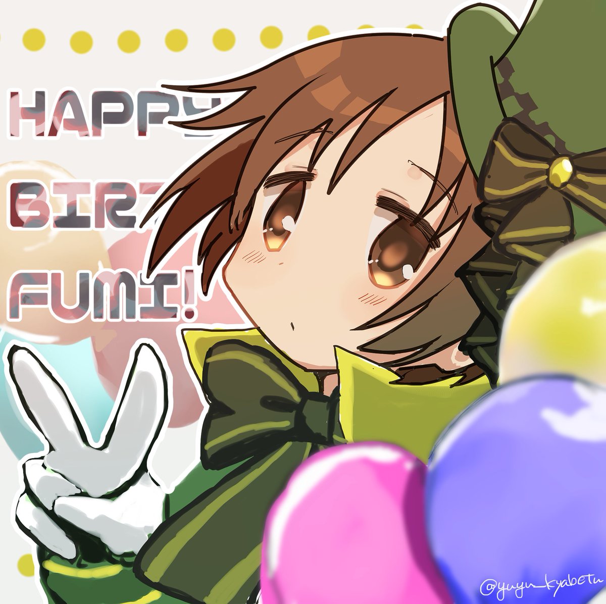 yuyu_kyabetu's tweet image. #長谷川ふみ生誕祭 
おめでとうねえ