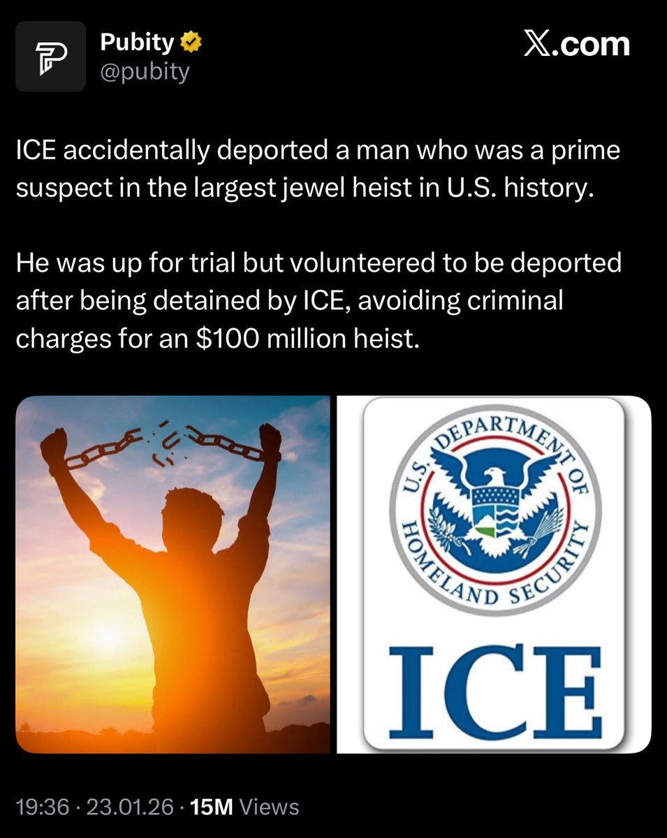 The wildest news you may read about ICE AGENTS and deportations .
#Minneapolis / #Minnesota