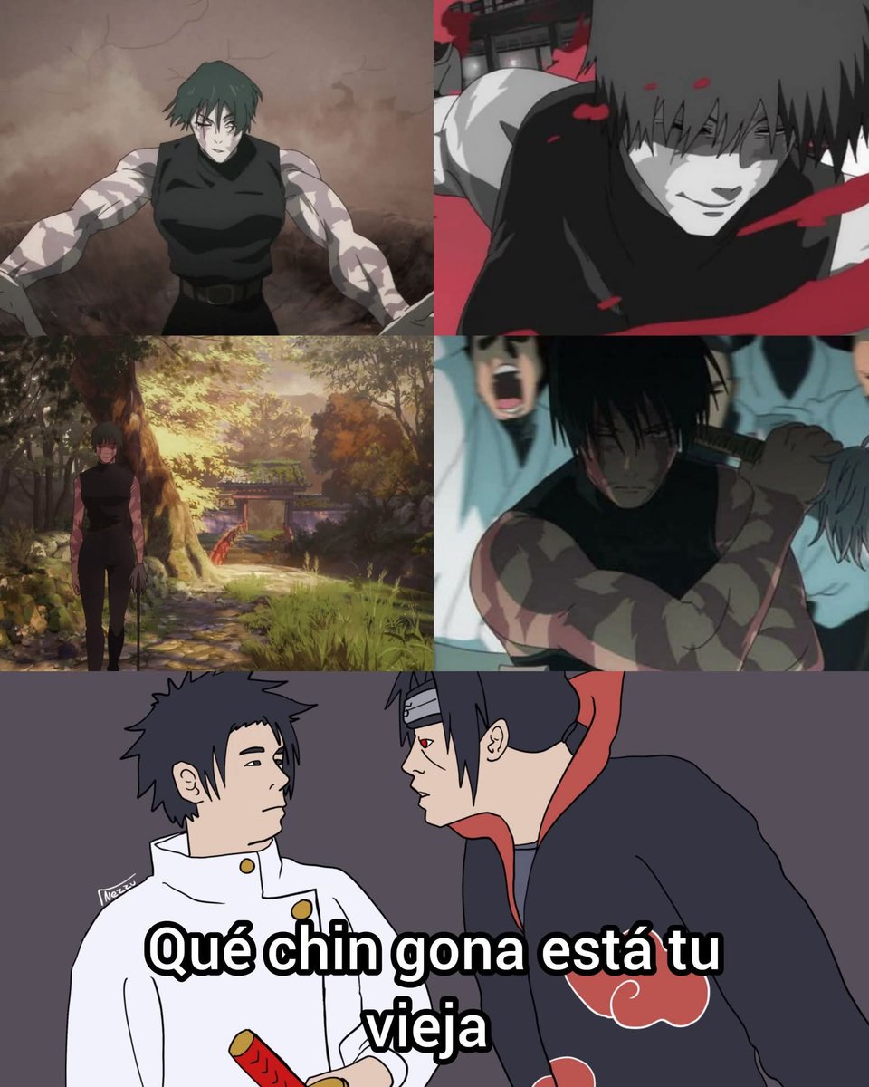 Maki acabando con su clan: