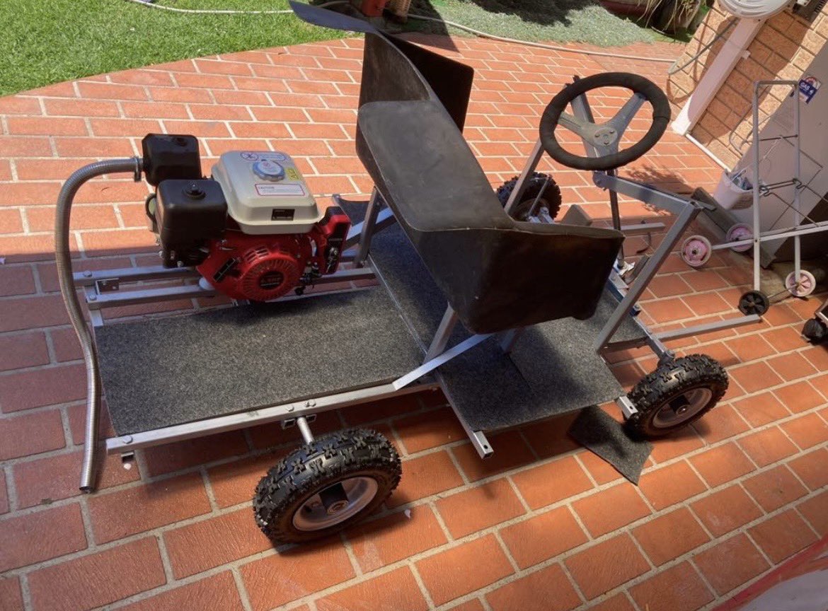 Fb marketplace strikes again! Probably some promotional thing for a dealership. It’s so cool!!!