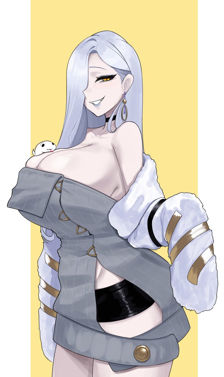 infinity_king's tweet photo. #蛇女房 #FateGO #FGO 
Snek wife <3  hehehehe https://t.co/9AJ0wa4d6M