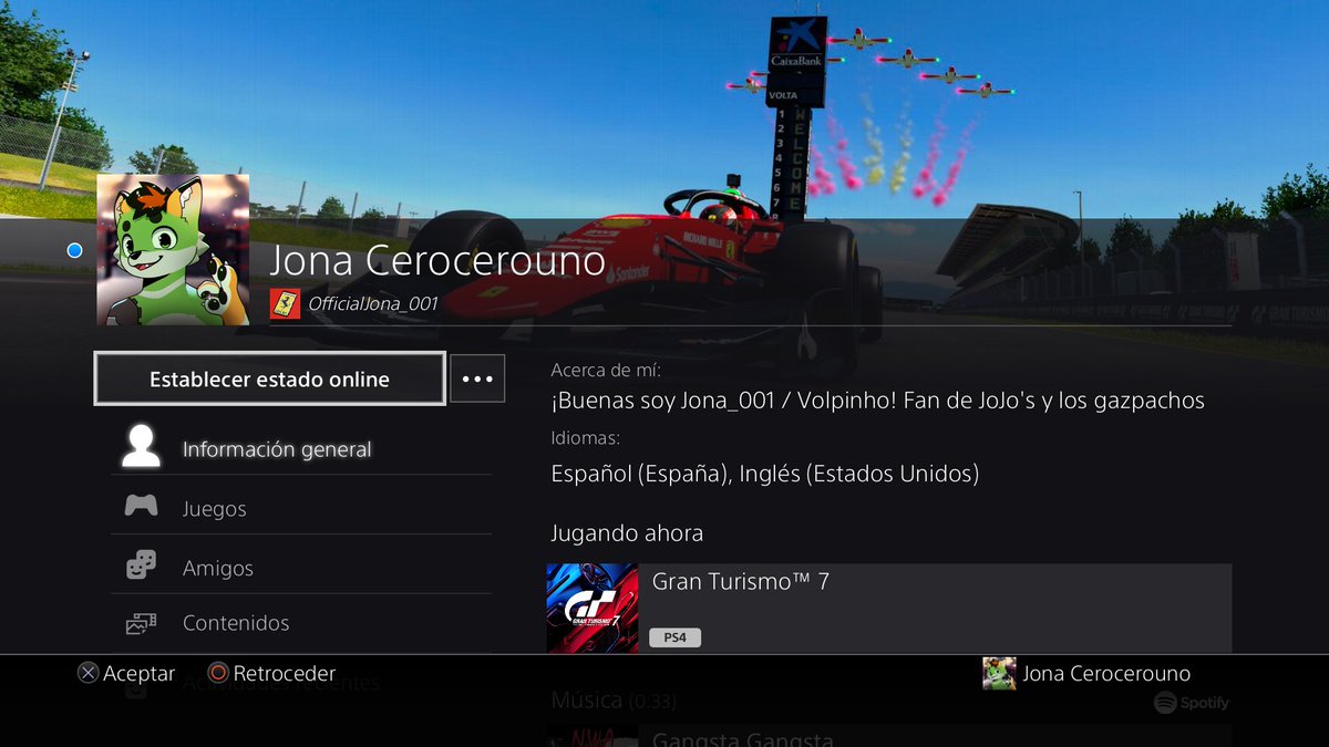 Adivina quién me ha dibujado en mi foto de perfil de PSN

PS.: Si queréis agregarme, ya sabéis OfficialJona_001