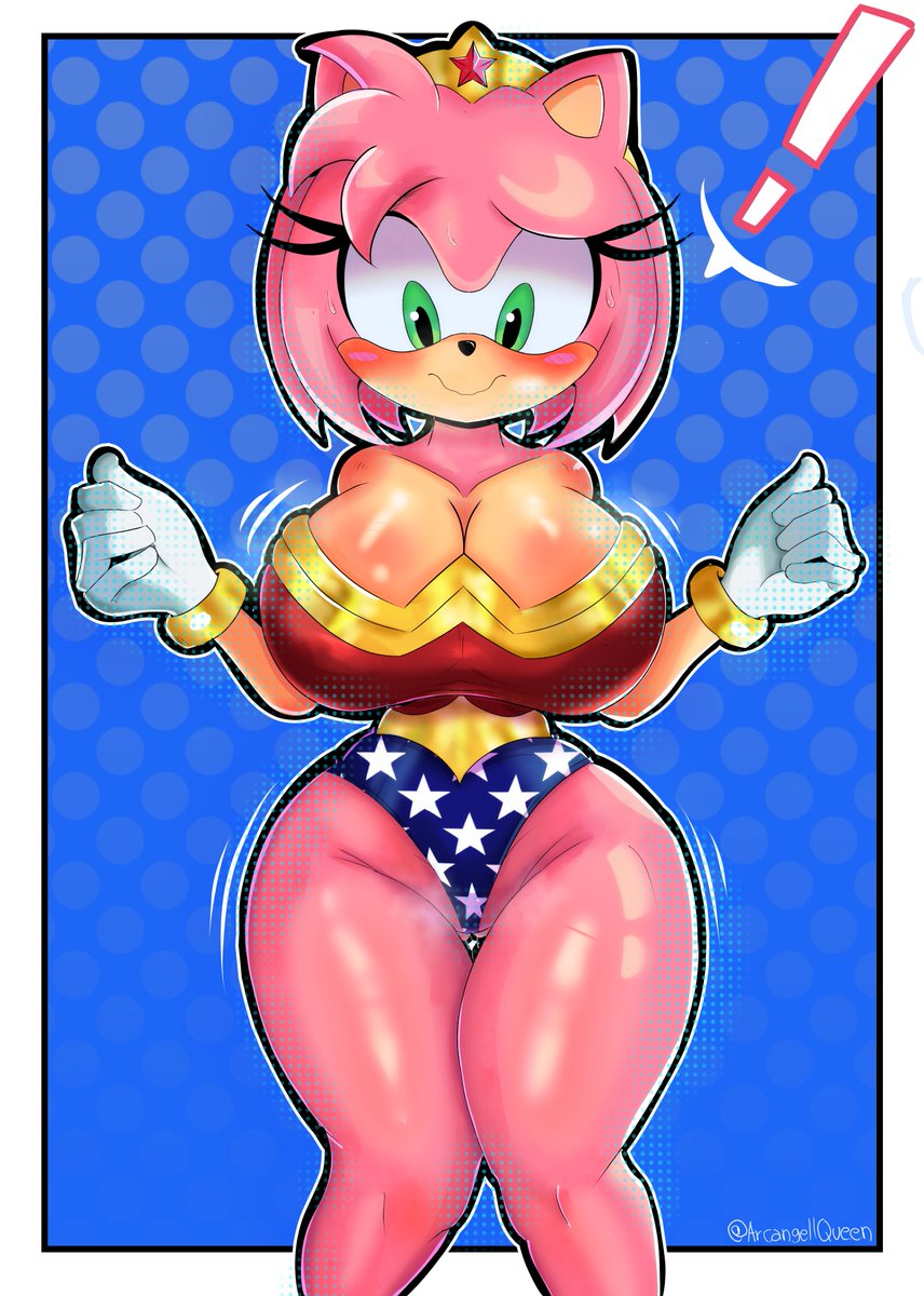 Comm finished!. Amy looks amazing in that cosplay 7v7.
#NSFW #amyrose #amyrose #sonic #sega #drawing #sexy  #cartoon #gaming #rule34