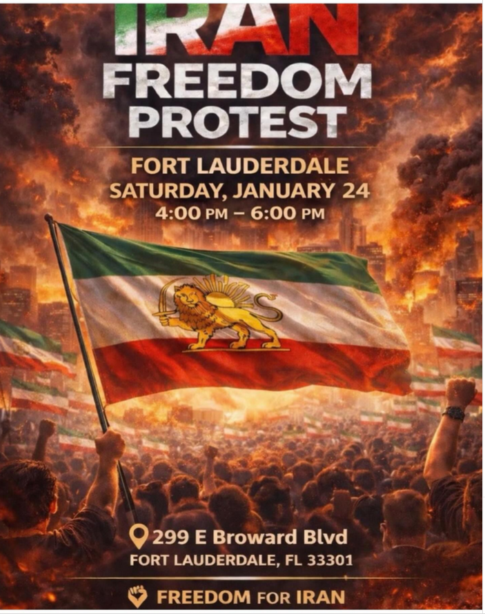 johnjsuarez's tweet image. Iran Freedom Protest
January 24, 2026
4:00pm - 6:00pm
299 East Broward Blvd.
Fort Lauderdale, FL 33301
Freedom for Iran

…fromthecubanexilequarter.substack.com/p/exploring-co…