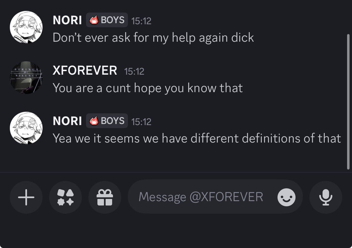 MastersnightDC2's tweet photo. He then DMs me again and calls me a c*nt so I blocked him https://t.co/SqdQJUY9uO