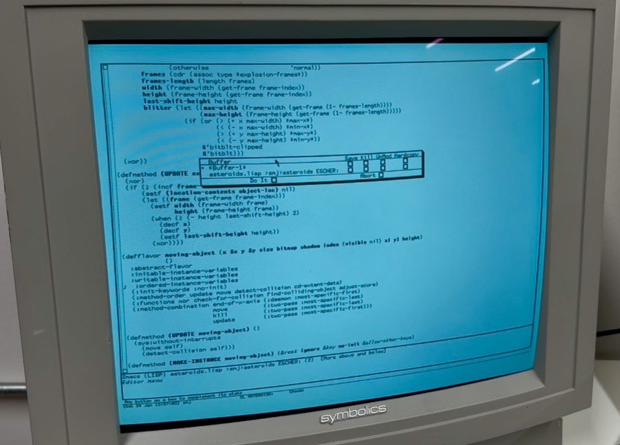 sdf_pubnix's tweet image. So not only does the Apple LiSA consider you a DOLT but so does the symbolics lisp machine, but with serifs #vintagecomputing #apple #lisp #retrocomputing

icm.museum