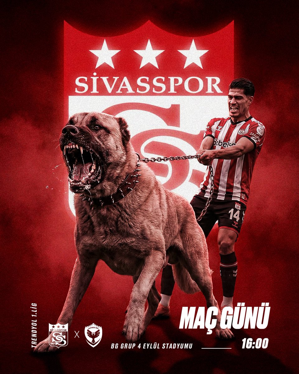 ➡️ Sıradaki Maç
⚽️ Trendyol 1. Lig | 22. Hafta
🆚 Özbelsan Sivasspor – Amed Sportif Faaliyetler
🗓️ 25 Ocak 2026 Pazar
🕓 16.00
🏟️ BG Grup 4 Eylül Stadyumu
📲 #SVSvAMD | #GösterGücünü 🇹🇷