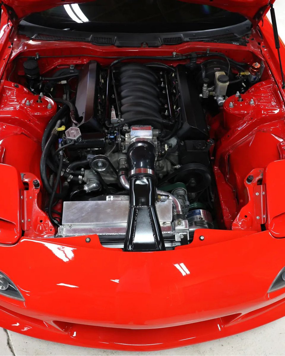 HemmingsNews's tweet photo. Built iron-block LS RX-7 with 700 wheel horsepower, Haltech Elite ECU, flex-fuel tuning, and ProCharged reliability. Engineered to be driven, not parked.

Make An Offer at https://t.co/SDZR3NghzH

#Hemmings #LSPerformance #Haltech #FlexFuel #HighHorsepower #RX7Life https://t.co/HgMIxZPHrl