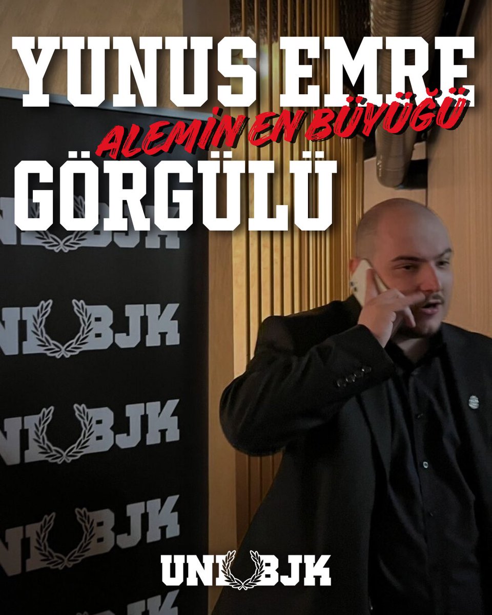 Genel Başkanımız Yunus Emre Görgülü’nün doğum gününü en içten dileklerimizle kutluyor, kendisine sağlık, başarı ve mutluluk dolu nice güzel seneler diliyoruz.

Dostların ve kardeşlerin daima seninle. #UNIBJK