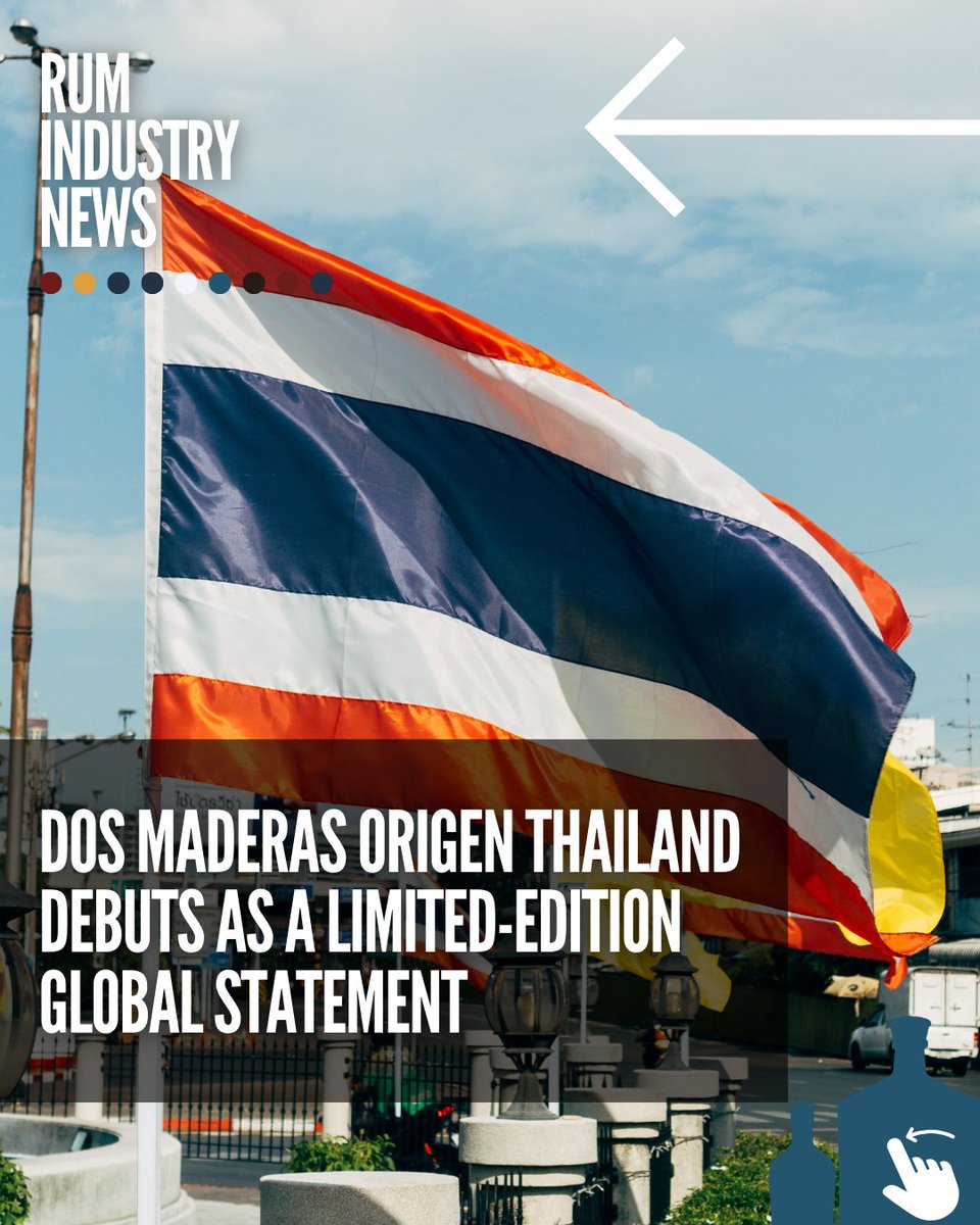 therumlab's tweet image. 12-year-old Thai rum meets 80-year-old Oloroso casks. 🇹🇭🇪🇸 Dos Maderas debuts its Origen Series with this ultra-limited 4,000-bottle release.

📩 Discover the "Reverse Finishing" story and tasting notes:therumlab.com/dos-maderas-or…

#DosMaderas #TheRumLab #SpiritsNews #RumLover