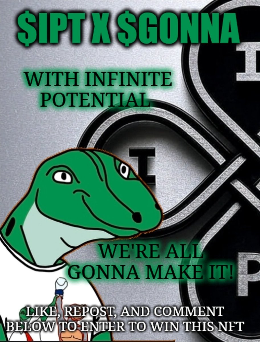 🚨 WIN A GONNA NFT! 🚨

LIKE, REPOST, TAG A FRIEND

Will give this one 48 hours so drawing will be Sunday

2026 has Infinite Potential, whatchoo $GONNA do with it?

NFT picture in comments.