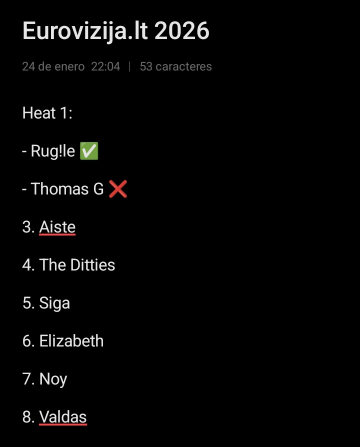 #eurovizijalt
Lithuania here we go again...