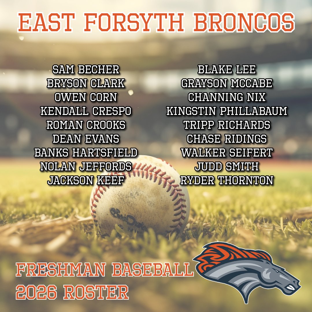 East Forsyth Baseball tweet media
