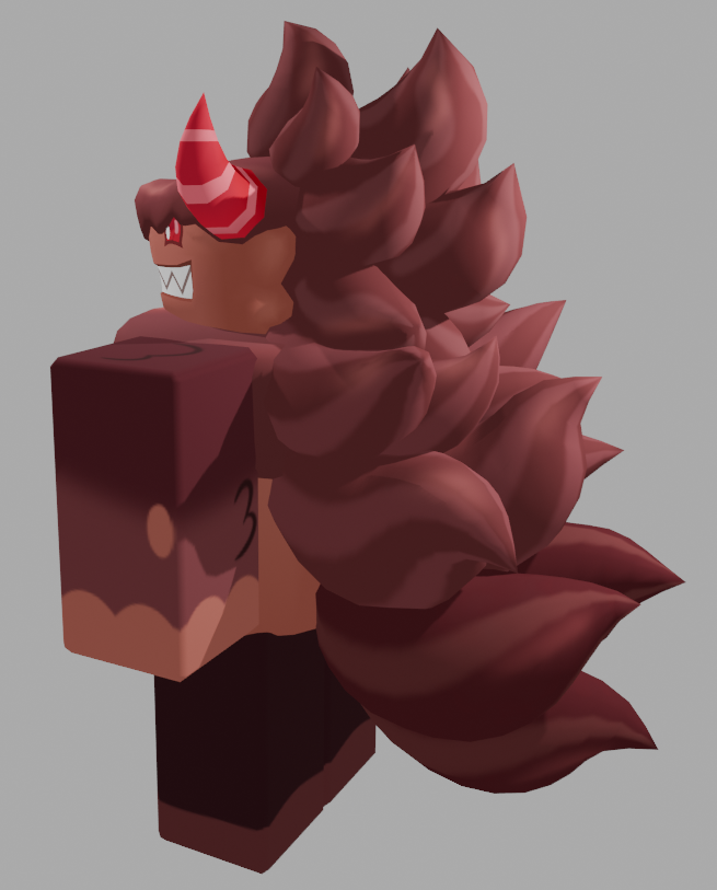 The models are done, I think. 
I could have just not drawn the details but I pushed myself for a challenge.

Gonna post this as a "trailer" for you all to prepare when for it drops (probably in atleast 6 more hours)

#chocowerehoundbrute #cookierunkingdom #roblox #robloxugc