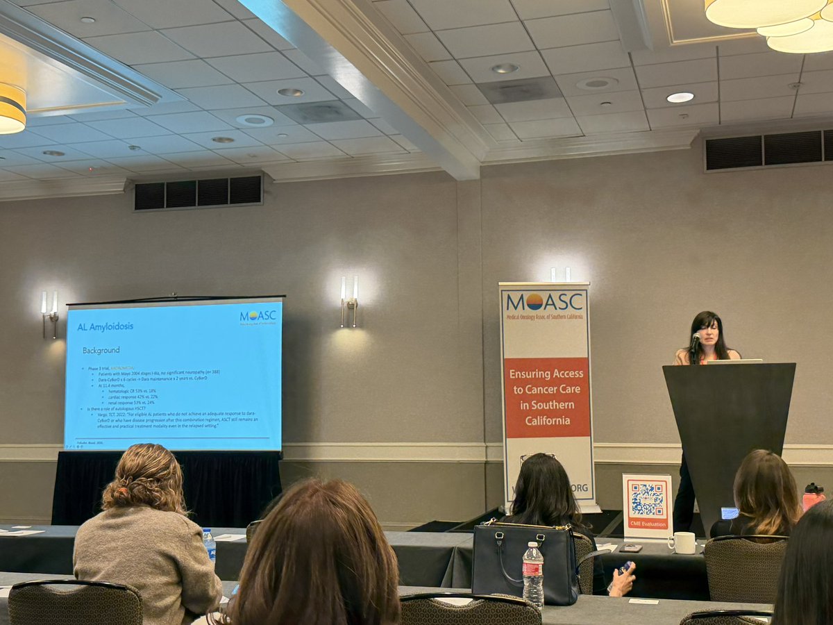 MOASC_Office's tweet photo. Advances in CAR-T cell therapy and transplant take the spotlight with Dr. Erin Dean @uciphysicians, highlighting clinical progress and future directions #SpotlightOnHematology2026 #CART #hemeonc @ASH_hematology https://t.co/bBpAfjOgwq
