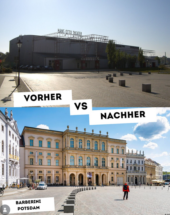 Weitermachen? Fördern: paypal.me/dieganzegeschi…
Oben = Vorher, Unten = Nachher. 
In Potsdam passiert, was andernorts unmöglich erscheint.