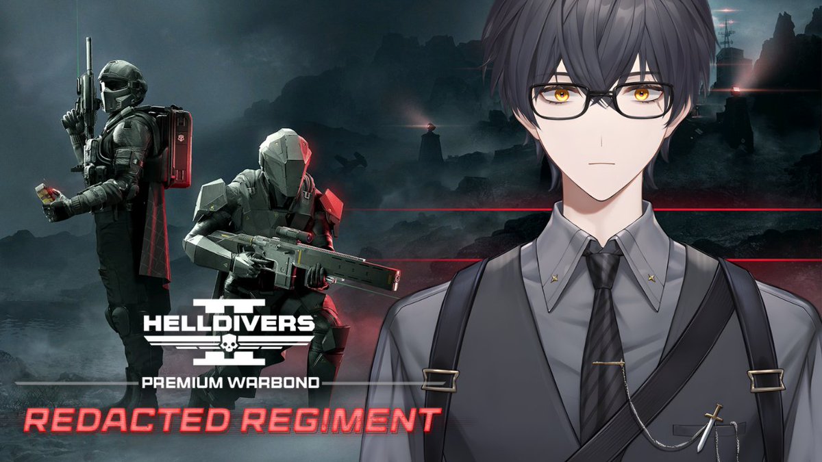 Thanks everyone for coming to #Helldivers2  stream! we manage to unlock all of the redacted regiment warbond! we did amazing on some commando missions and help out the cause on the illuminates! also thanks everyone for joining the game as well!
#vtubers