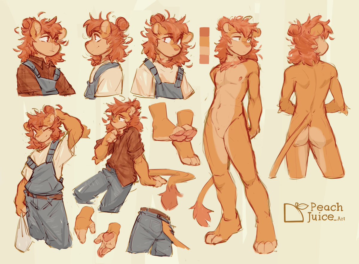 PeachJuice_Art's tweet photo. Trying a new design for a character https://t.co/1uBVDbEvJF