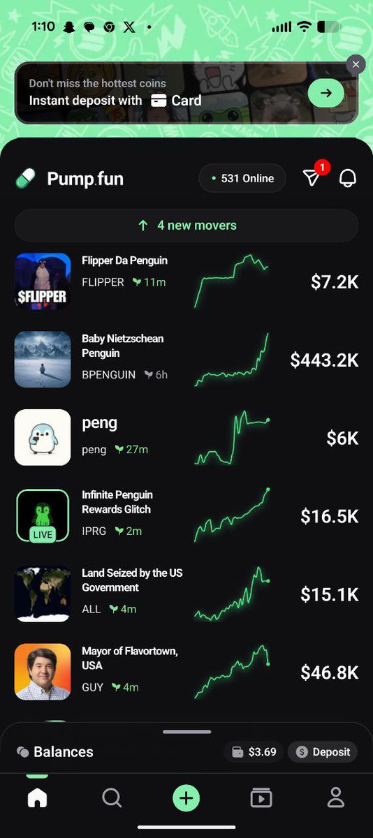 $FLIPPER da penguin will flip da $penguin 

Movers on pumpfun 

4PVsSBnqtfShg3PDKq4AGPrEXBdxp37fELVcu4Rgpump