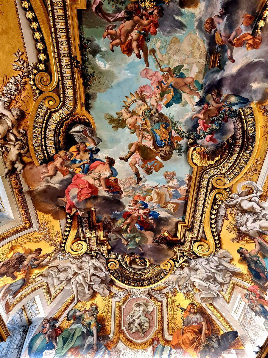 ローマのボルゲーゼ宮にあるフレスコ画。1年に一度しか公開されない