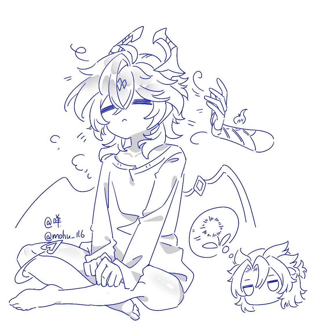 MoHu_116's tweet image. #durin 
日常