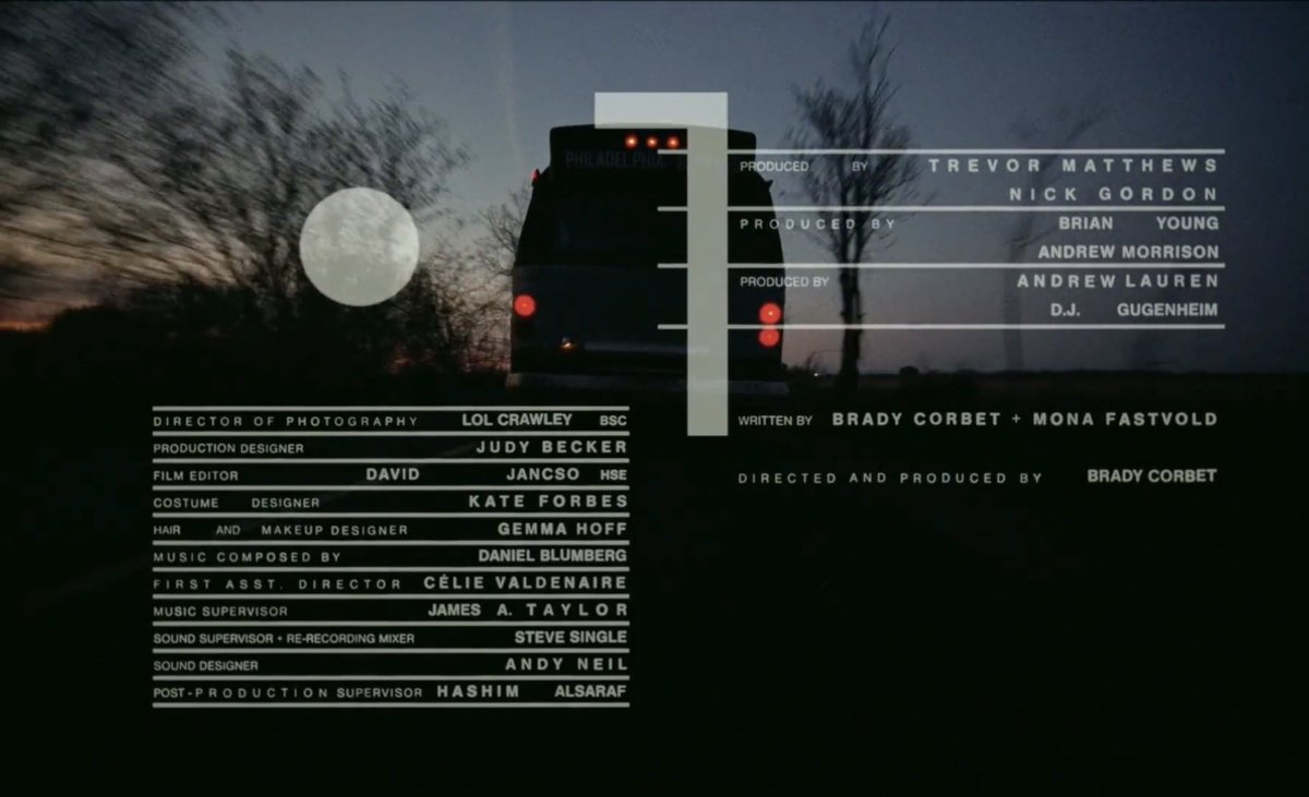 jstrelioff's tweet image. Today’s inspiration: The Brutalist’s title sequence 

youtu.be/9-9eAwFM7s8?si…