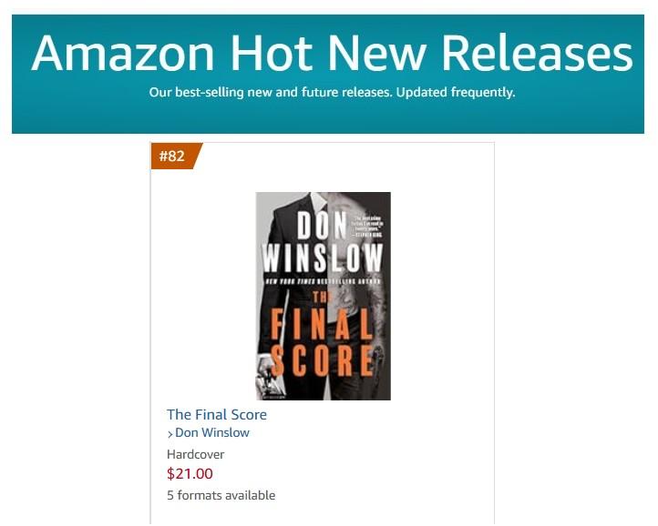 donwinslow's tweet image. They threatened me.
Tried to silence me.
Forced me to cancel my public appearances to promote my book and see my readers.

It backfired.
It all backfired on them

Please send a message that we can't be silenced
You can order below at 30% discount

Amazon: amzn.to/4kgJpFk